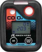 Gas detector CX-04 2-gas measuring device CO + O2 measuring range 0–2000 ppm RIKEN KEIKI