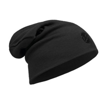 Merino Wool Thermal Hat black