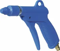 Blow gun coupling plug DN 7.2 with adjustable air-saving nozzle EWO