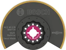 Segment saw blade ACZ 85 EIB diameter 85 mm TIN Starlock Multi Material BOSCH