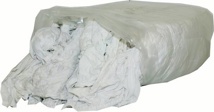 Puhdistusliina/puhdistusrätti neulosta/puuvillaa WT I valkoista 10kg/pkt ELOS