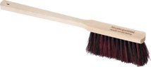 Hand brush Arenga/Elaston length 450 mm with wooden stock