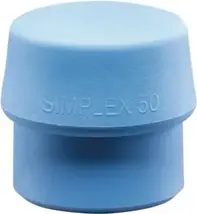 SIMPLEX-vaihtopää TPE-soft, sininen Halder